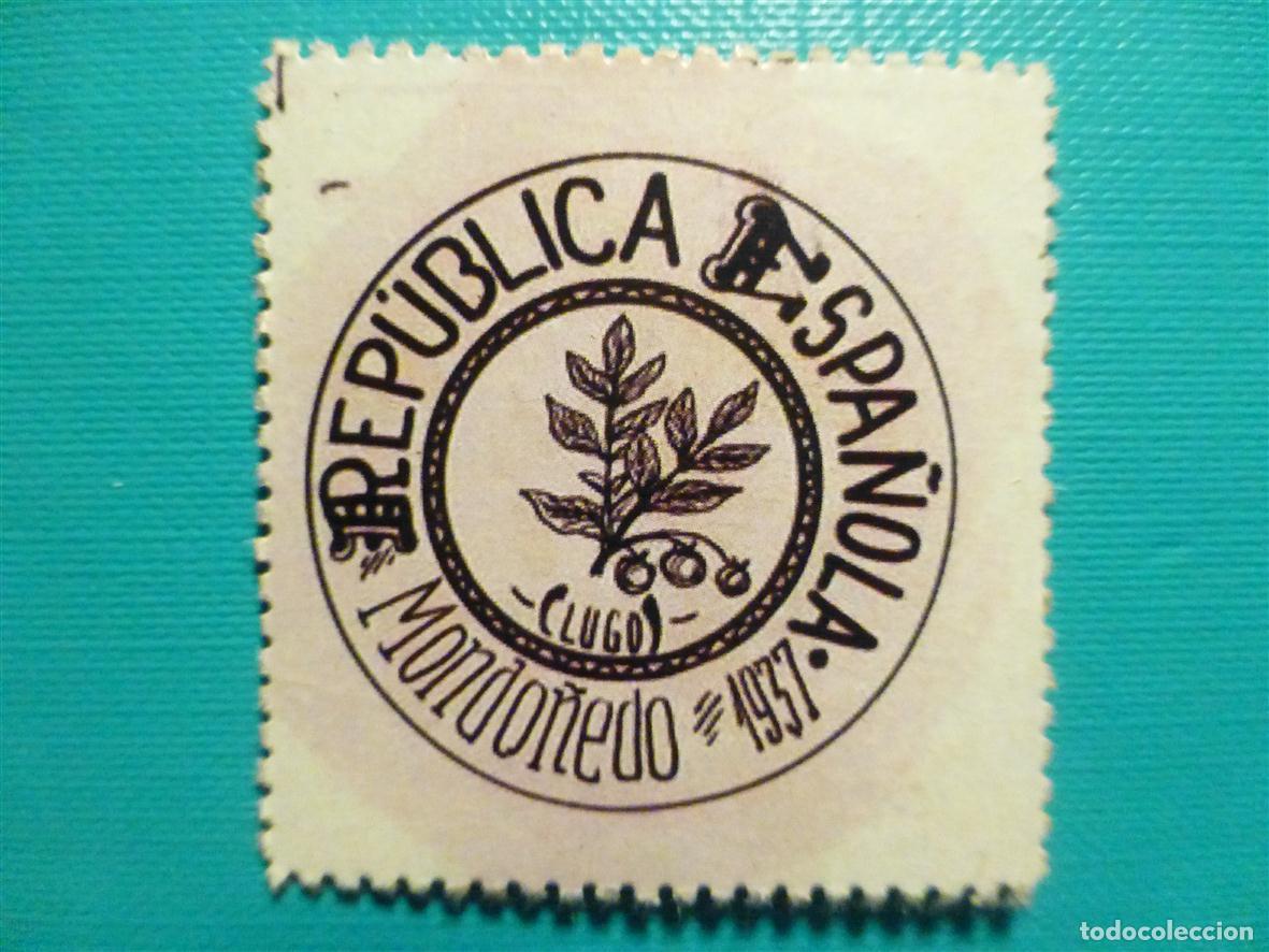 Reproducciones billetes y monedas: Cart&oacute;n Moneda de Uso Provisional - Mondo&ntilde;edo - Lugo - 5 C&eacute;ntimos -