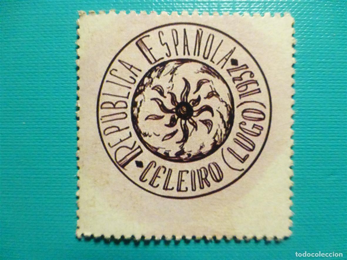 Reproducciones billetes y monedas: Cart&oacute;n Moneda de Uso Provisional - Celeiro - Lugo - 15 C&eacute;ntimos -