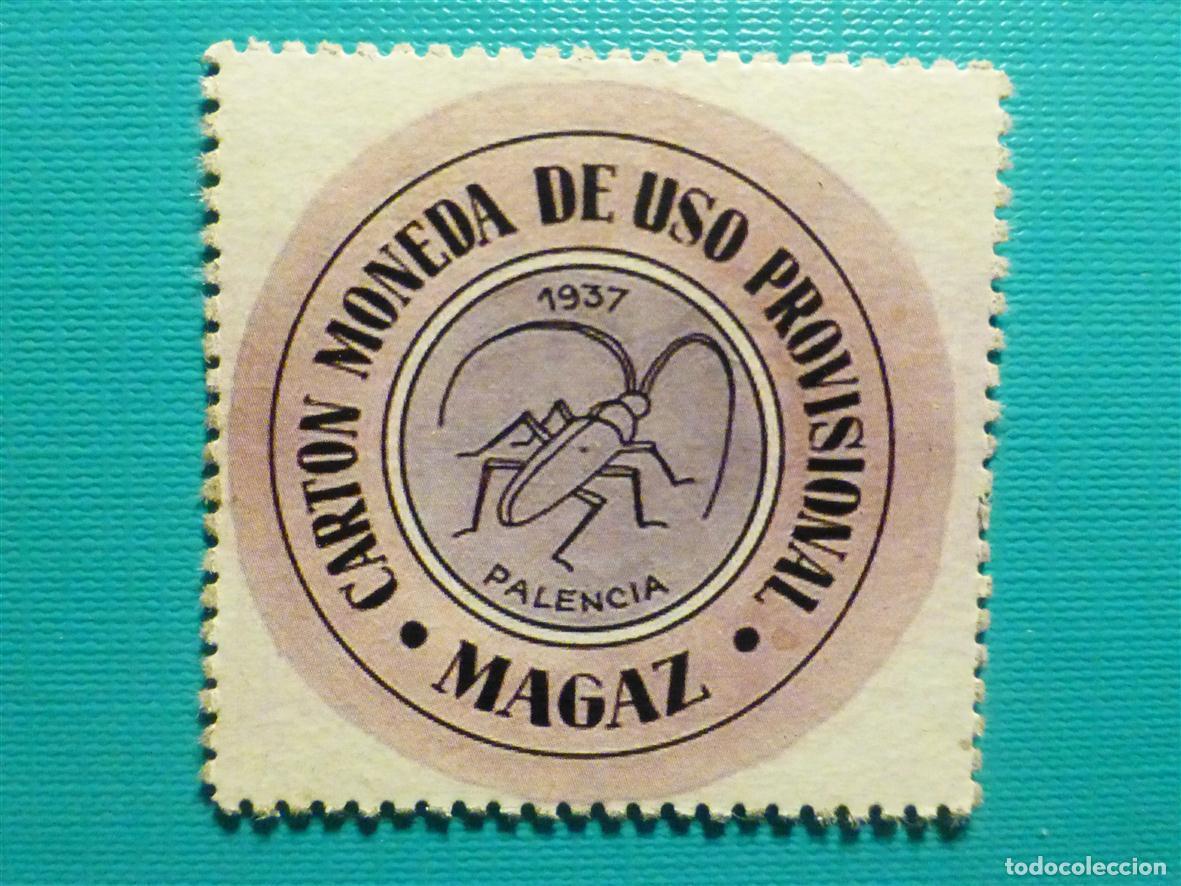 Reproducciones billetes y monedas: Cart&oacute;n Moneda de Uso Provisional - Magaz - Palencia - 30 C&eacute;ntimos -