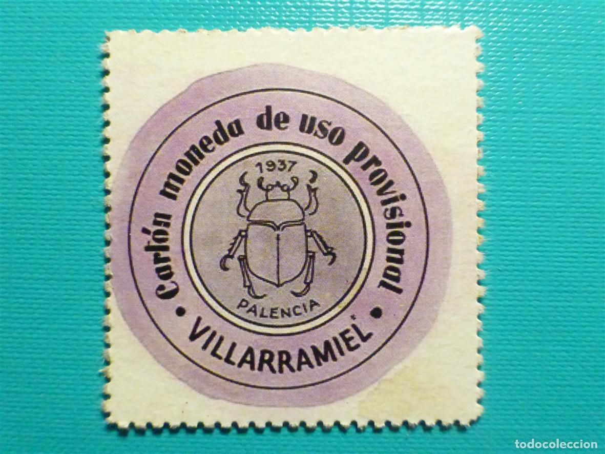 Reproducciones billetes y monedas: Cart&oacute;n Moneda de Uso Provisional - Villarramiel - Palencia - 60 C&eacute;ntimos -