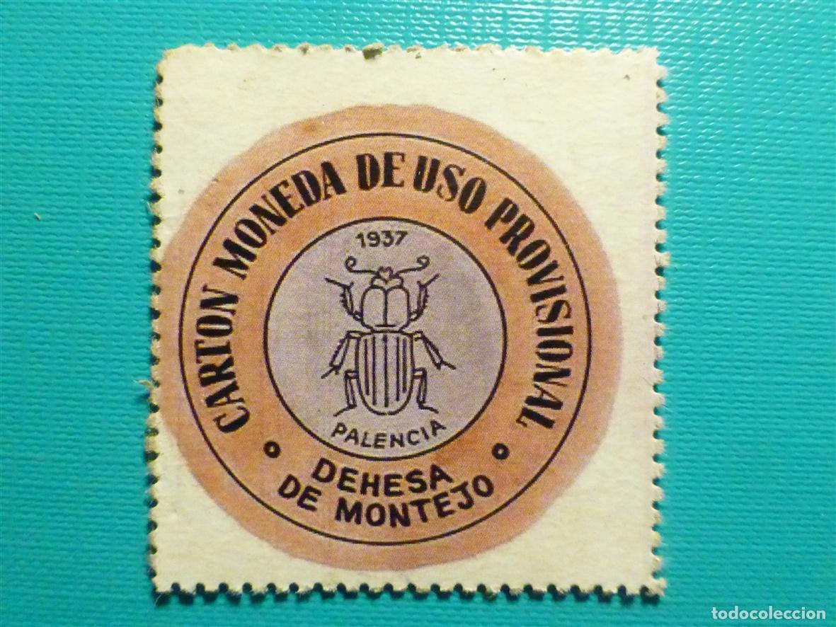 Reproducciones billetes y monedas: Cart&oacute;n Moneda de Uso Provisional - Dehesa de Montejo - Palencia - 30 C&eacute;ntimos -