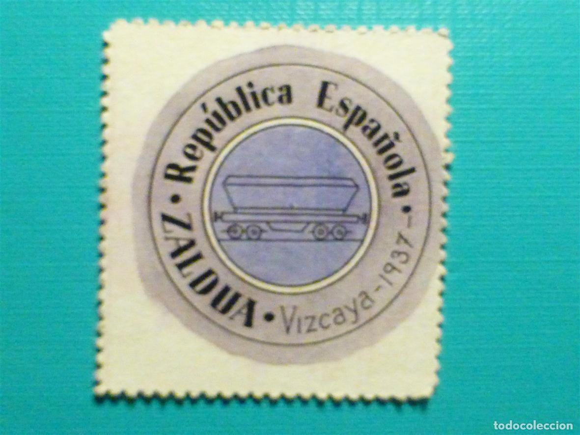Reproducciones billetes y monedas: Cart&oacute;n Moneda de Uso Provisional - Zaldua - Vizcaya - 30 C&eacute;ntimos -