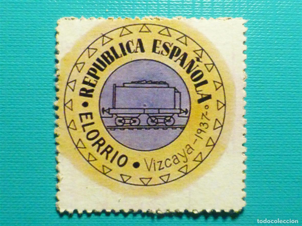 Reproducciones billetes y monedas: Cart&oacute;n Moneda de Uso Provisional - Elorrio - Vizcaya - 30 C&eacute;ntimos -