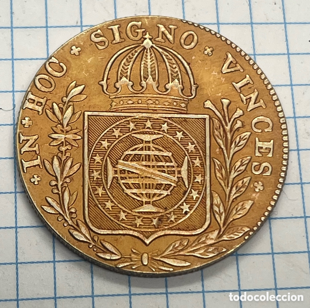Riproduzioni banconote e monete: MONEDA DE PEDRO I de 1824