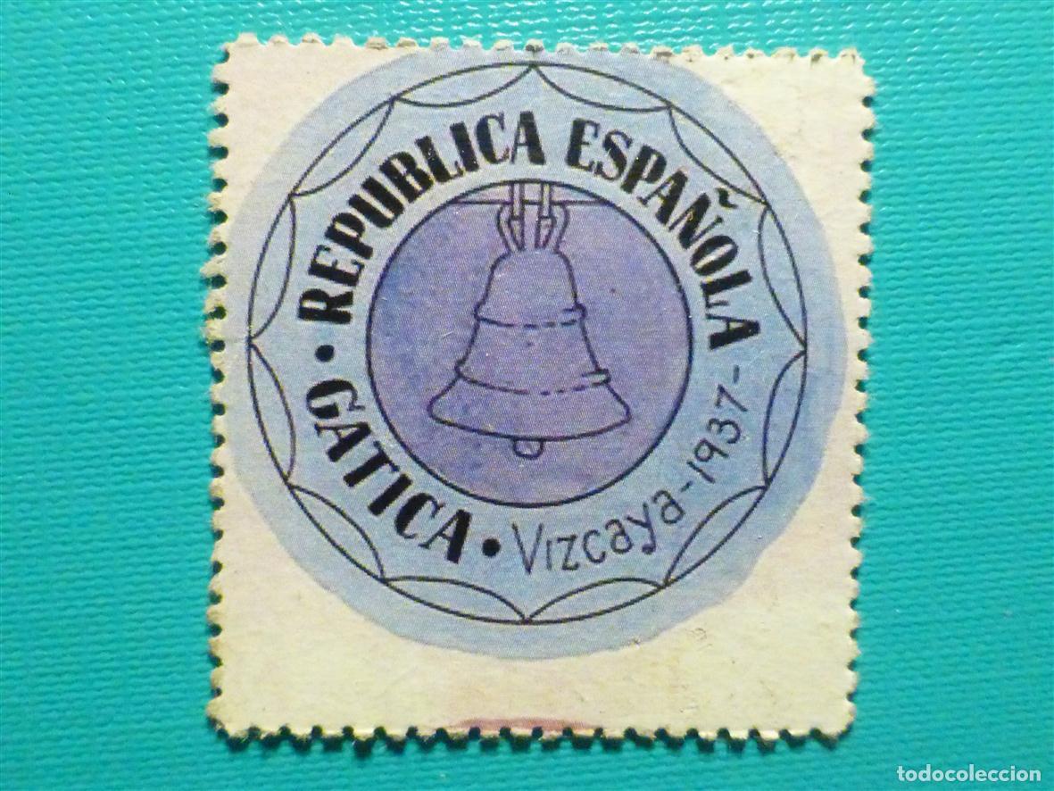 Reproducciones billetes y monedas: Cart&oacute;n Moneda de Uso Provisional - Gatica - Vizcaya - 20 C&eacute;ntimos -