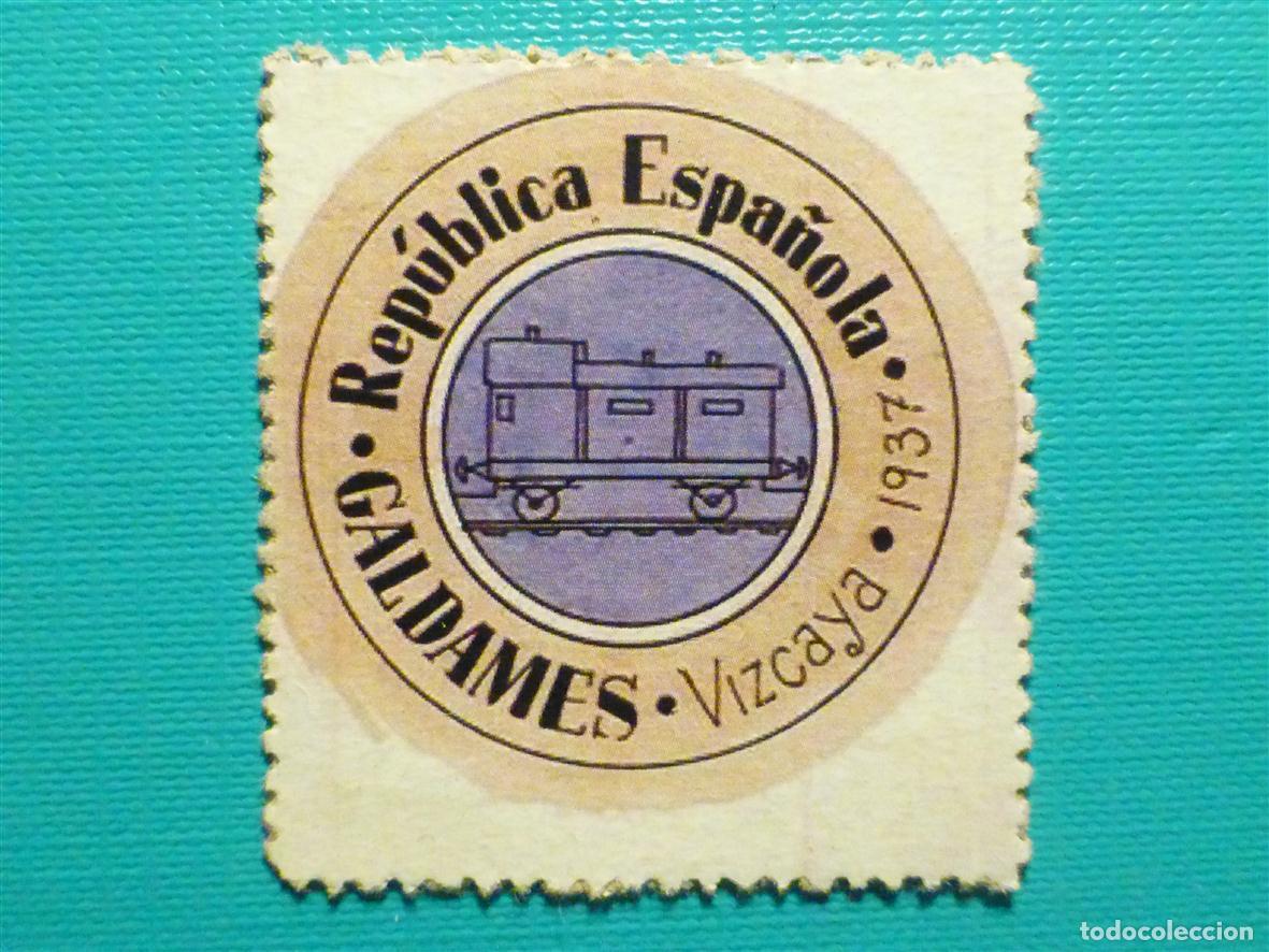 Reproducciones billetes y monedas: Cart&oacute;n Moneda de Uso Provisional - Galdames - Vizcaya - 25 C&eacute;ntimos -