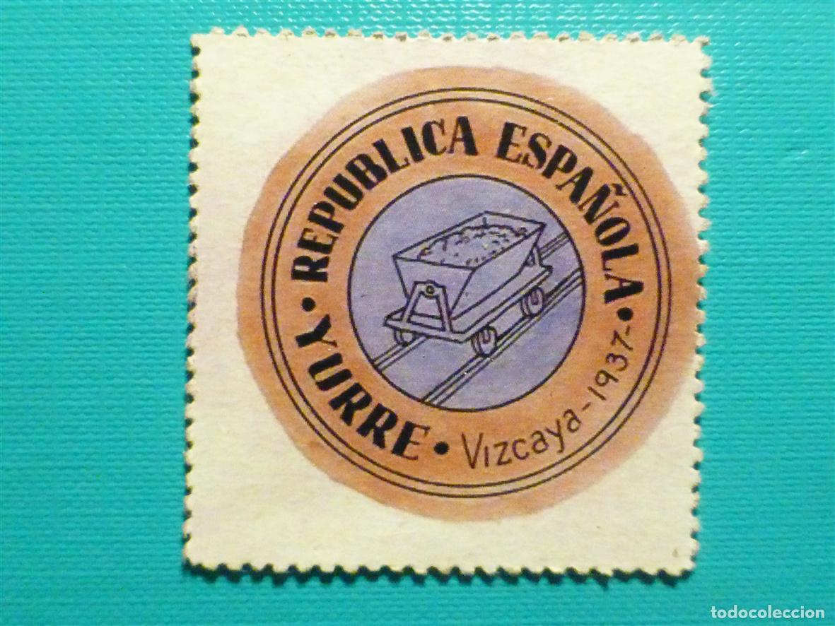 Reproducciones billetes y monedas: Cart&oacute;n Moneda de Uso Provisional - Yurre - Vizcaya - 15 C&eacute;ntimos -
