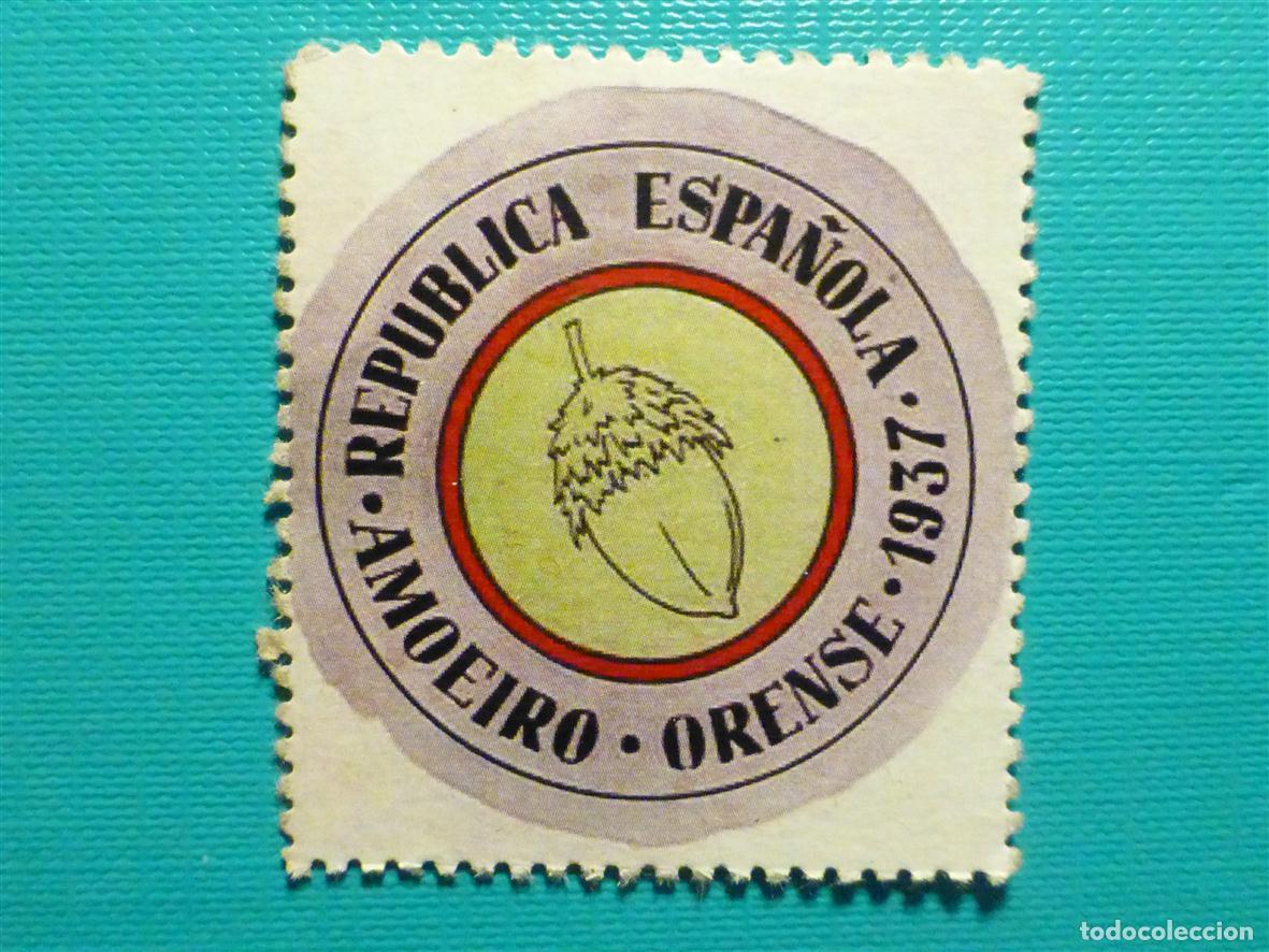 Reproducciones billetes y monedas: Cart&oacute;n Moneda de Uso Provisional - Amoeiro - Orense - 40 C&eacute;ntimos -