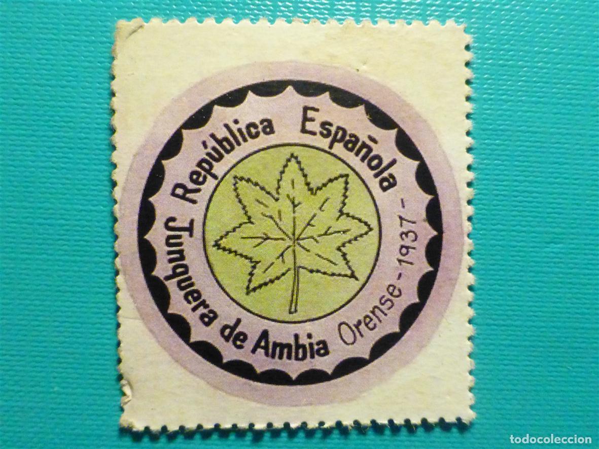Reproducciones billetes y monedas: Cart&oacute;n Moneda de Uso Provisional - Junquera de Ambia - Orense - 30 C&eacute;ntimos -