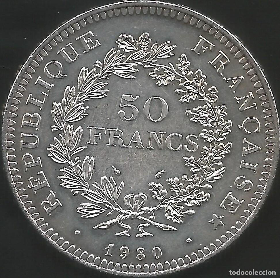 Reproducciones billetes y monedas: FRANCIA 1980 - 50 FRANCS - KM 941.1 - FANTASTICA REPRODUCCION