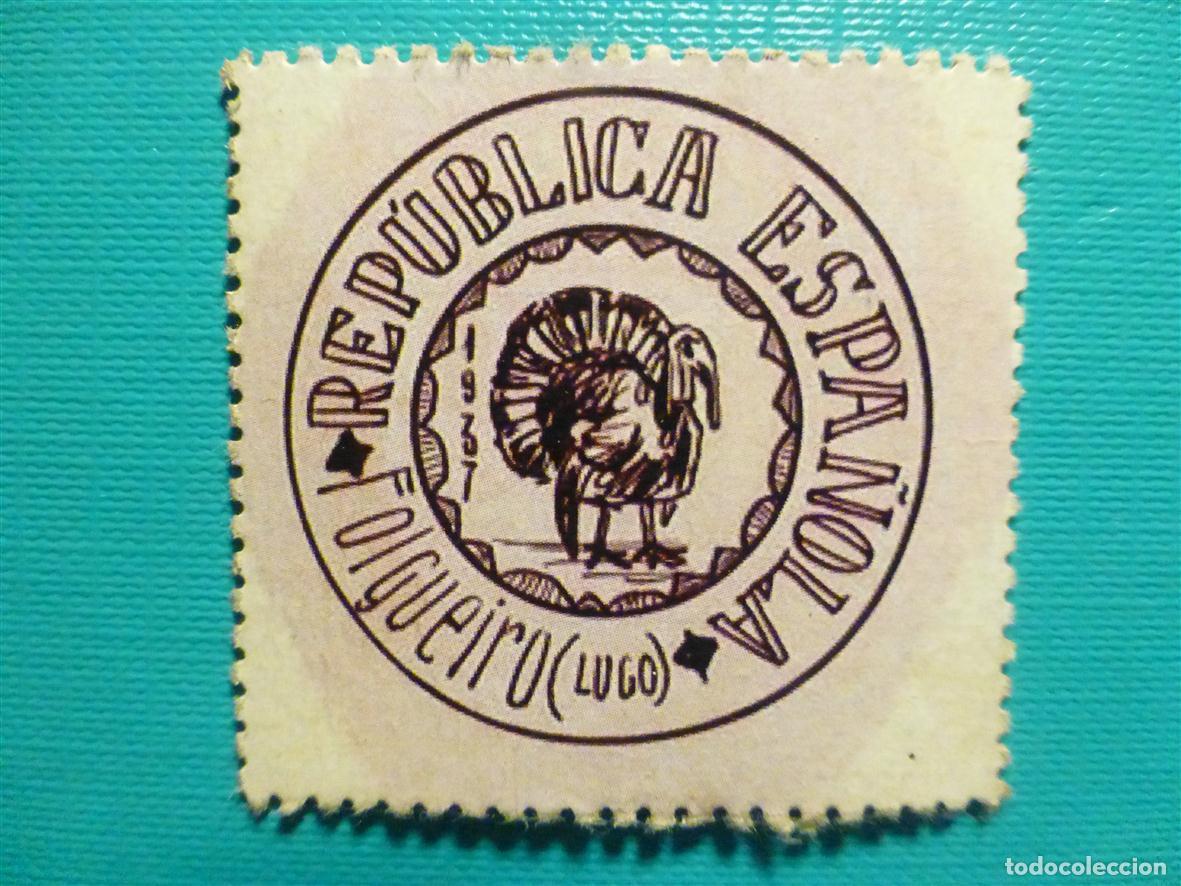 Reproducciones billetes y monedas: Cart&oacute;n Moneda de Uso Provisional - Folgueiro - Lugo - 5 C&eacute;ntimos -