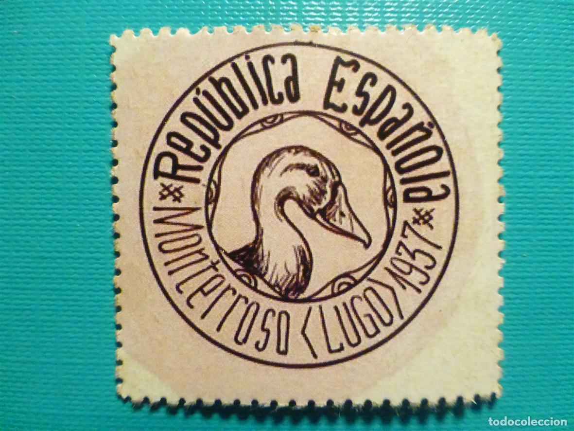 Reproducciones billetes y monedas: Cart&oacute;n Moneda de Uso Provisional - Monterroso - Lugo - 15 C&eacute;ntimos -