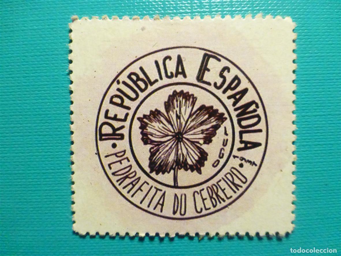 Reproducciones billetes y monedas: Cart&oacute;n Moneda de Uso Provisional - Pedrafita Du Cebreiro - Lugo - 15 C&eacute;ntimos -