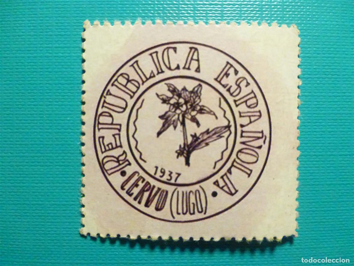 Reproducciones billetes y monedas: Cart&oacute;n Moneda de Uso Provisional - Cervo - Lugo - 5 C&eacute;ntimos -