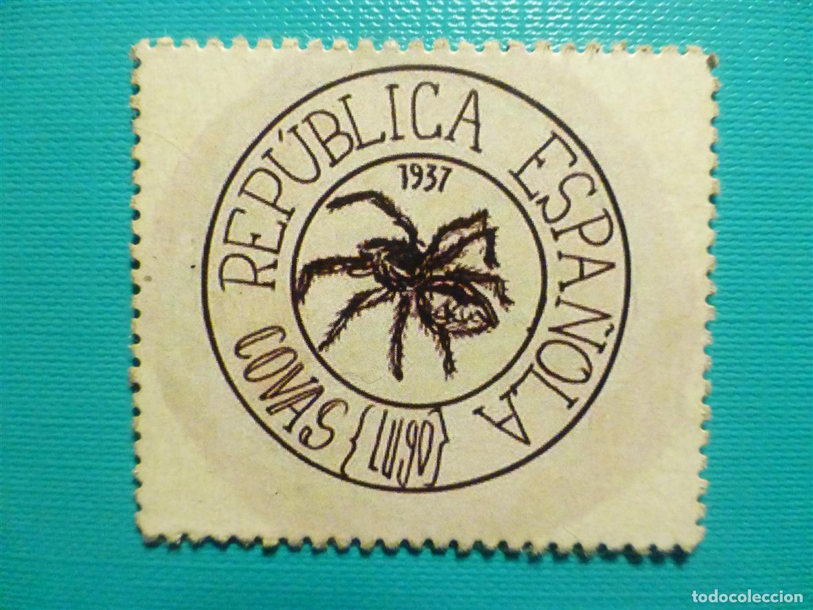 Reproducciones billetes y monedas: Cart&oacute;n Moneda de Uso Provisional - Covas - Lugo - 30 C&eacute;ntimos -