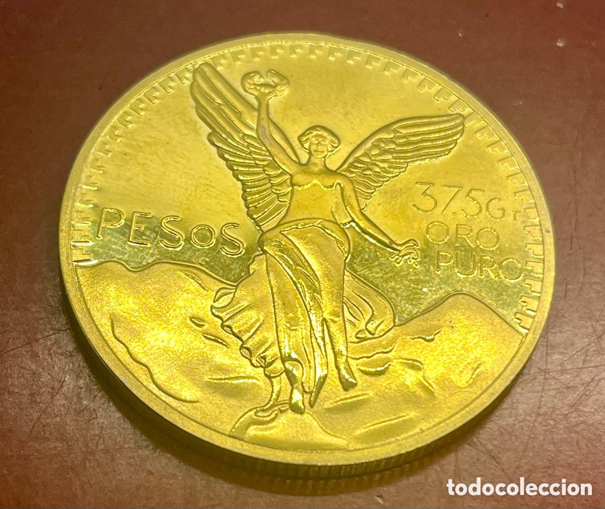 Reproducciones billetes y monedas: MONEDA DE ORO PURO , PESOS MEXICANOS