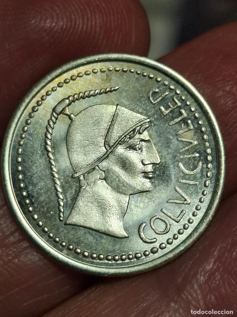 Reproducciones billetes y monedas: MONEDA DE 1 AS O DENARIO IB&Eacute;RICO