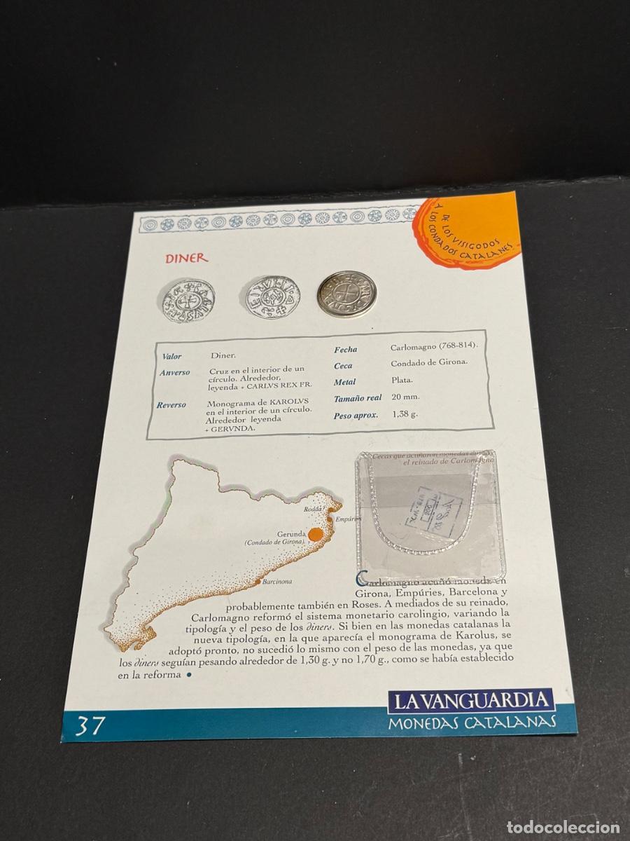 Reproducciones billetes y monedas: DINER MONEDA DE PLATA CATALANA REPRO. MONEDAS CATALANAS (G)