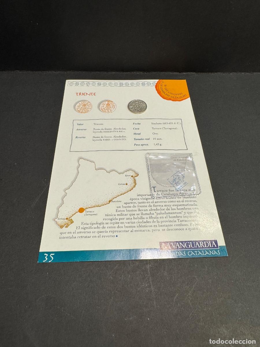 Reproductions Banknotes and Coins: TRIENTE MONEDA DE PLATA CATALANA REPRO. MONEDAS CATALANAS (G)