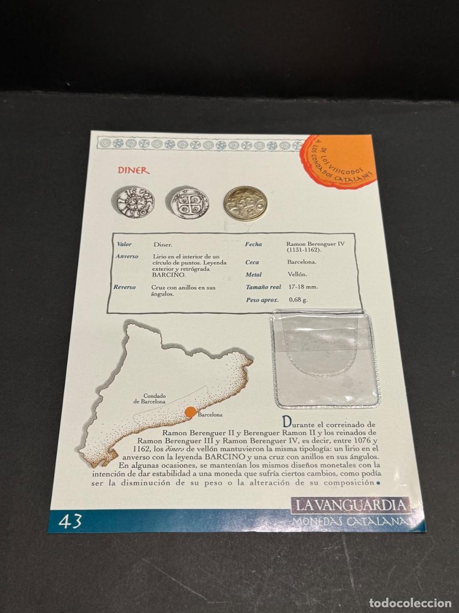 Reproducciones billetes y monedas: DINER MONEDA DE PLATA CATALANA REPRO. MONEDAS CATALANAS (G)
