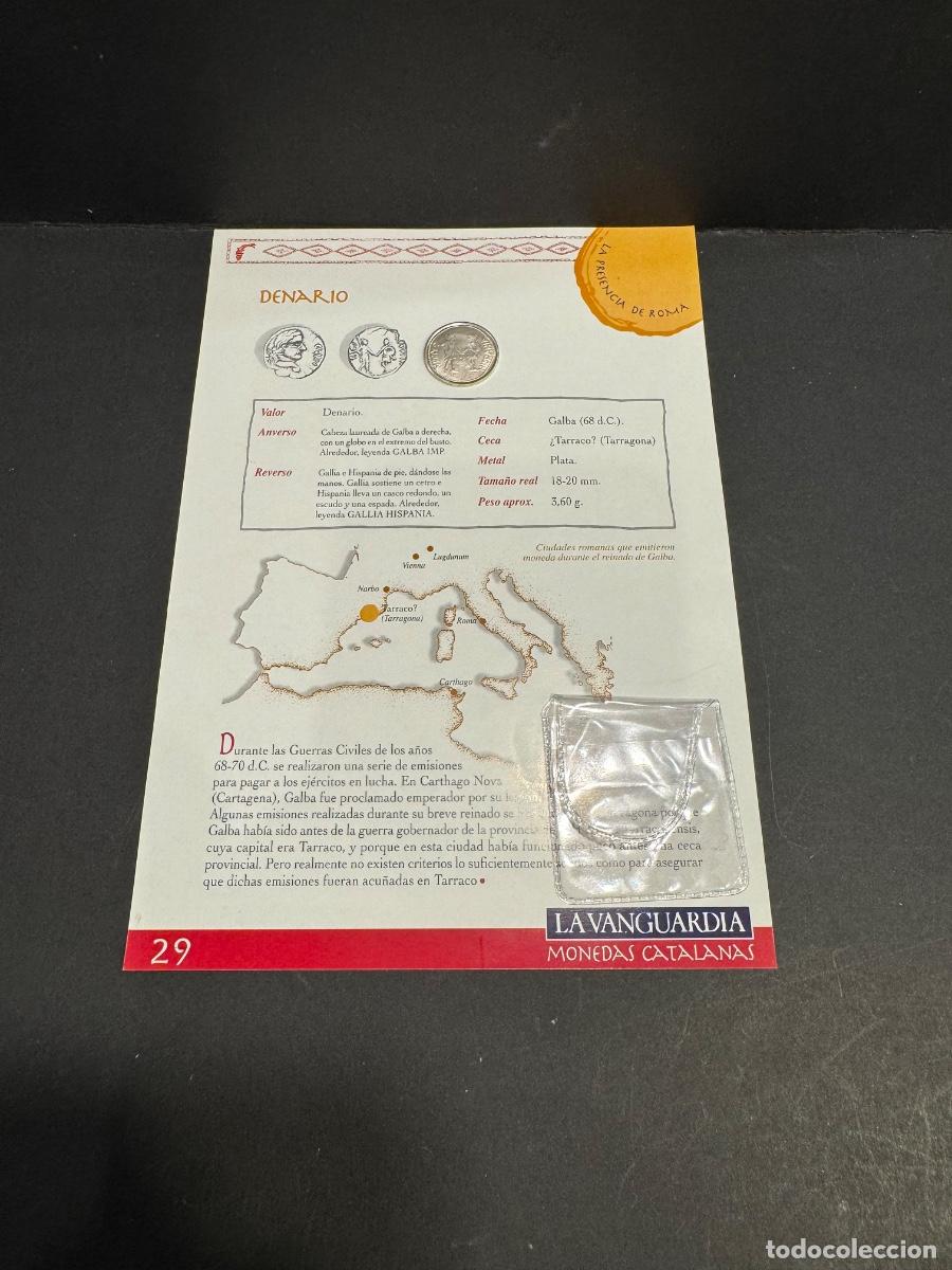 Reproducciones billetes y monedas: DENARIO MONEDA DE PLATA CATALANA REPRO. MONEDAS CATALANAS (G)