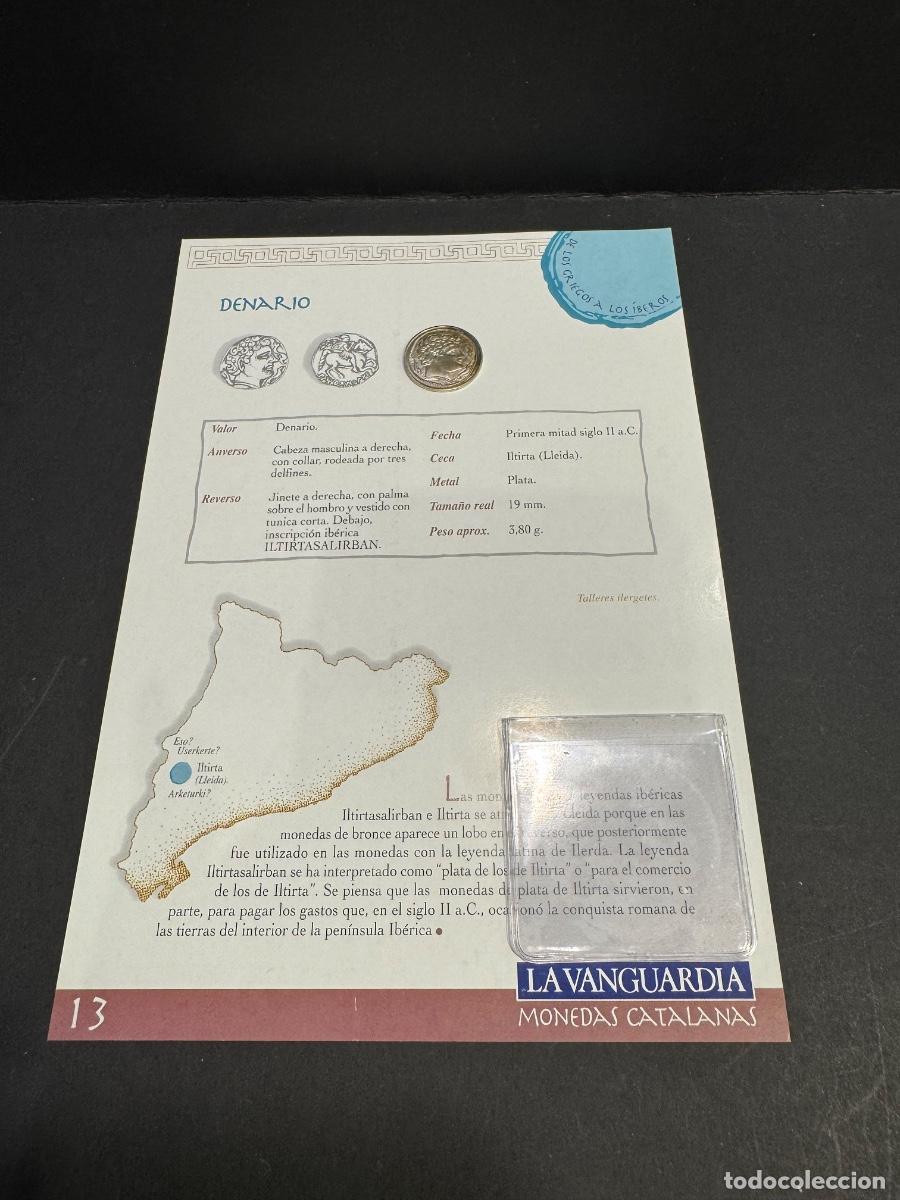 Reproducciones billetes y monedas: DENARIO MONEDA DE PLATA CATALANA REPRO. MONEDAS CATALANAS (G)