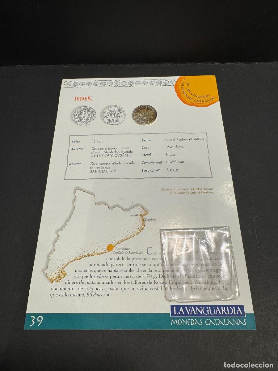 Reproducciones billetes y monedas: DINER MONEDA DE PLATA CATALANA REPRO. MONEDAS CATALANAS (G)