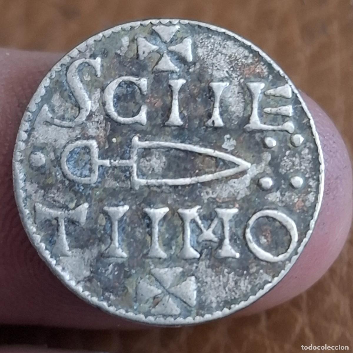 Reproducciones billetes y monedas: Sihtric St. Peter Penny AD 921-927 Copia de Westair