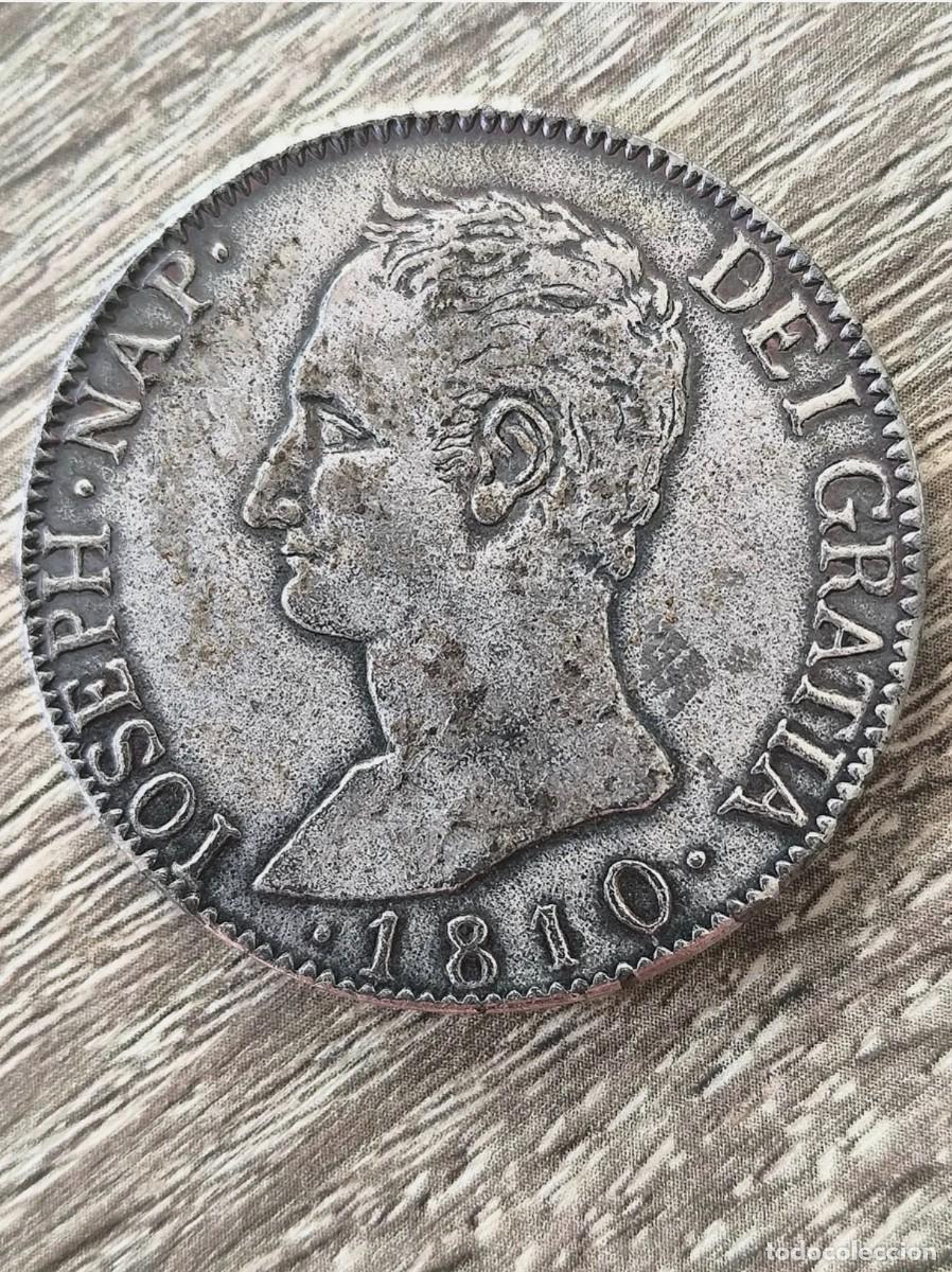 Reproducciones billetes y monedas: Reproducci&oacute;n Numism&aacute;tica: 20 Reales Jos&eacute; I Bonaparte 1810 - Pieza de Colecci&oacute;n