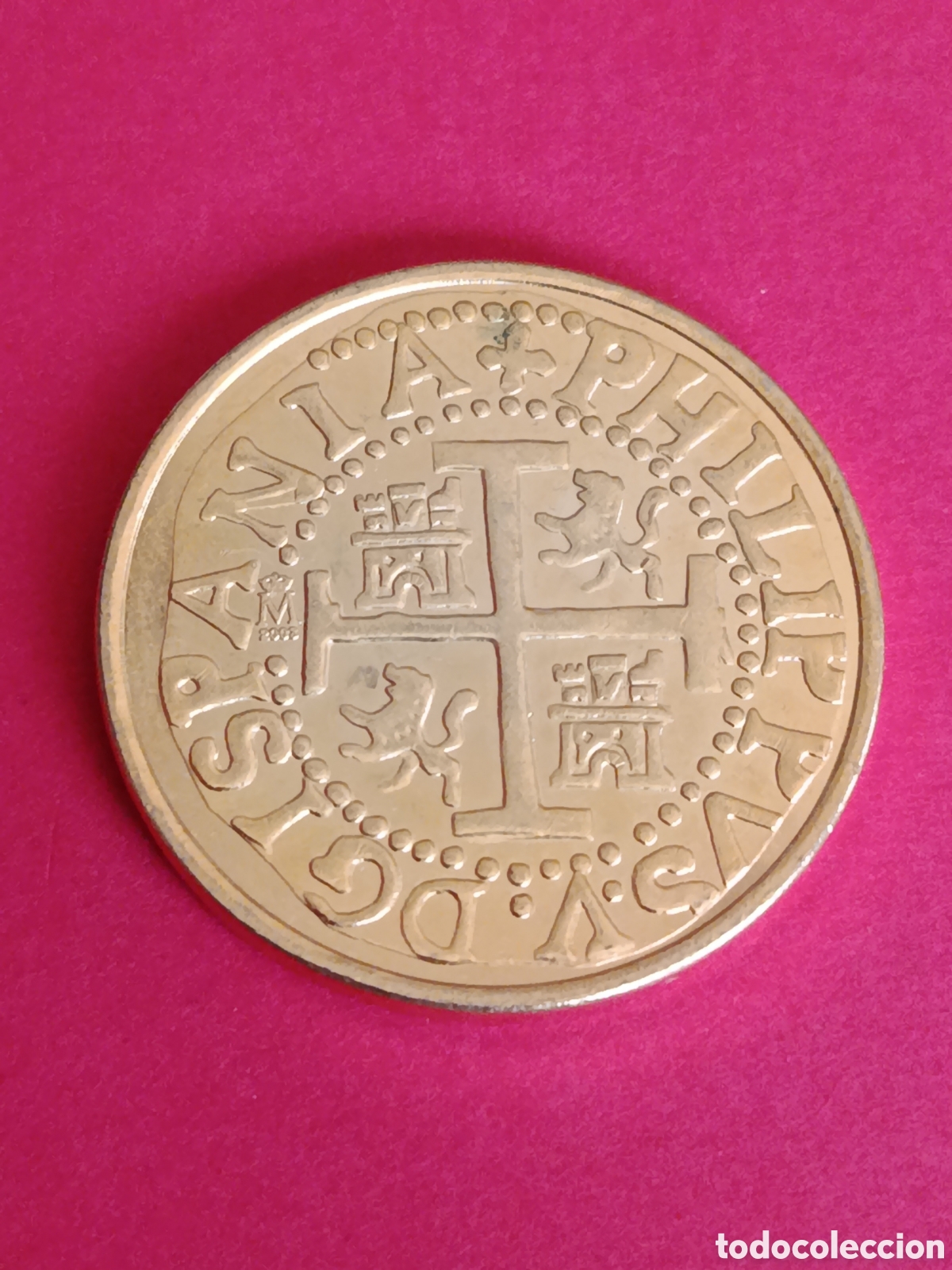 Reproducciones billetes y monedas: COLECCI&Oacute;N DEL REAL A LA PESETA. EL PAIS. 8 ESCUDOS 1707. FNMT.