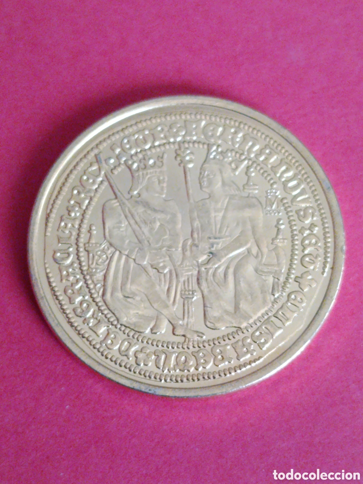 Reproducciones billetes y monedas: COLECCI&Oacute;N DEL REAL A LA PESETA. EL PAIS. DOBLE CASTELLANO.S/F. FNMT.