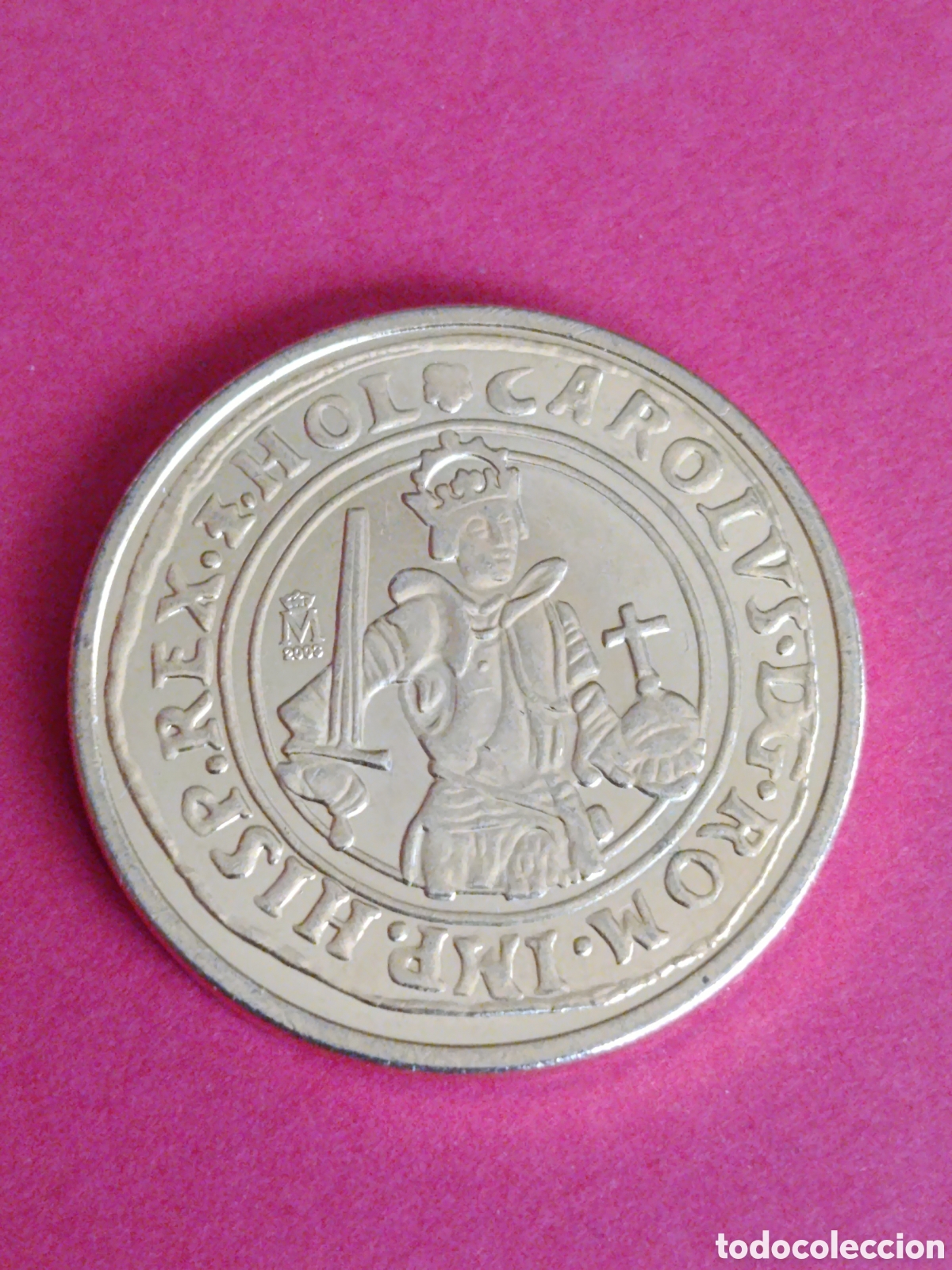 Reproducciones billetes y monedas: COLECCI&Oacute;N DEL REAL A LA PESETA. EL PAIS. REAL DE ORO. S/F. FNMT.