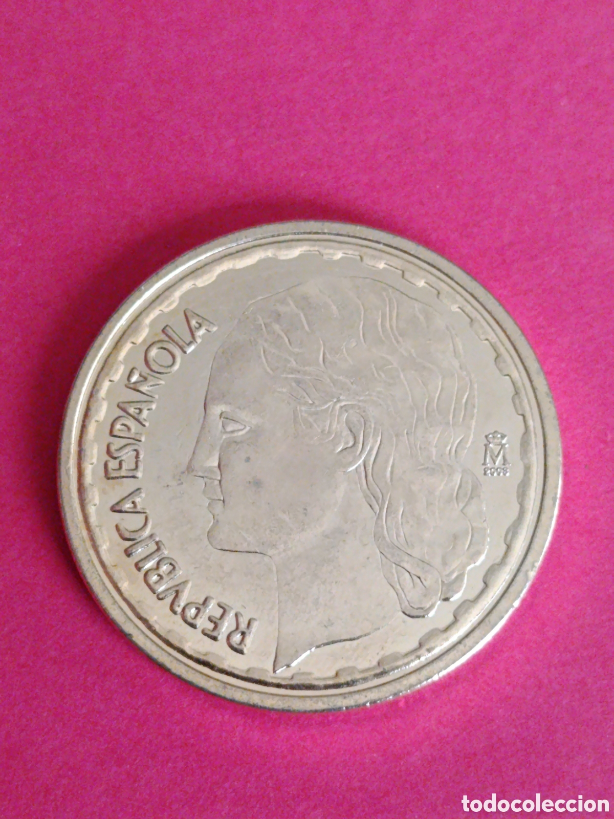 Reproducciones billetes y monedas: COLECCI&Oacute;N DEL REAL A LA PESETA. EL PAIS. 1 PESETA. 1937. FNMT.