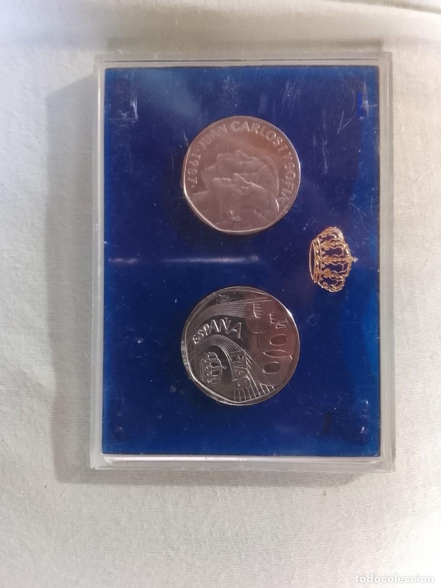 Reproducciones billetes y monedas: Monedas Boda Felipe Leticia plata 925