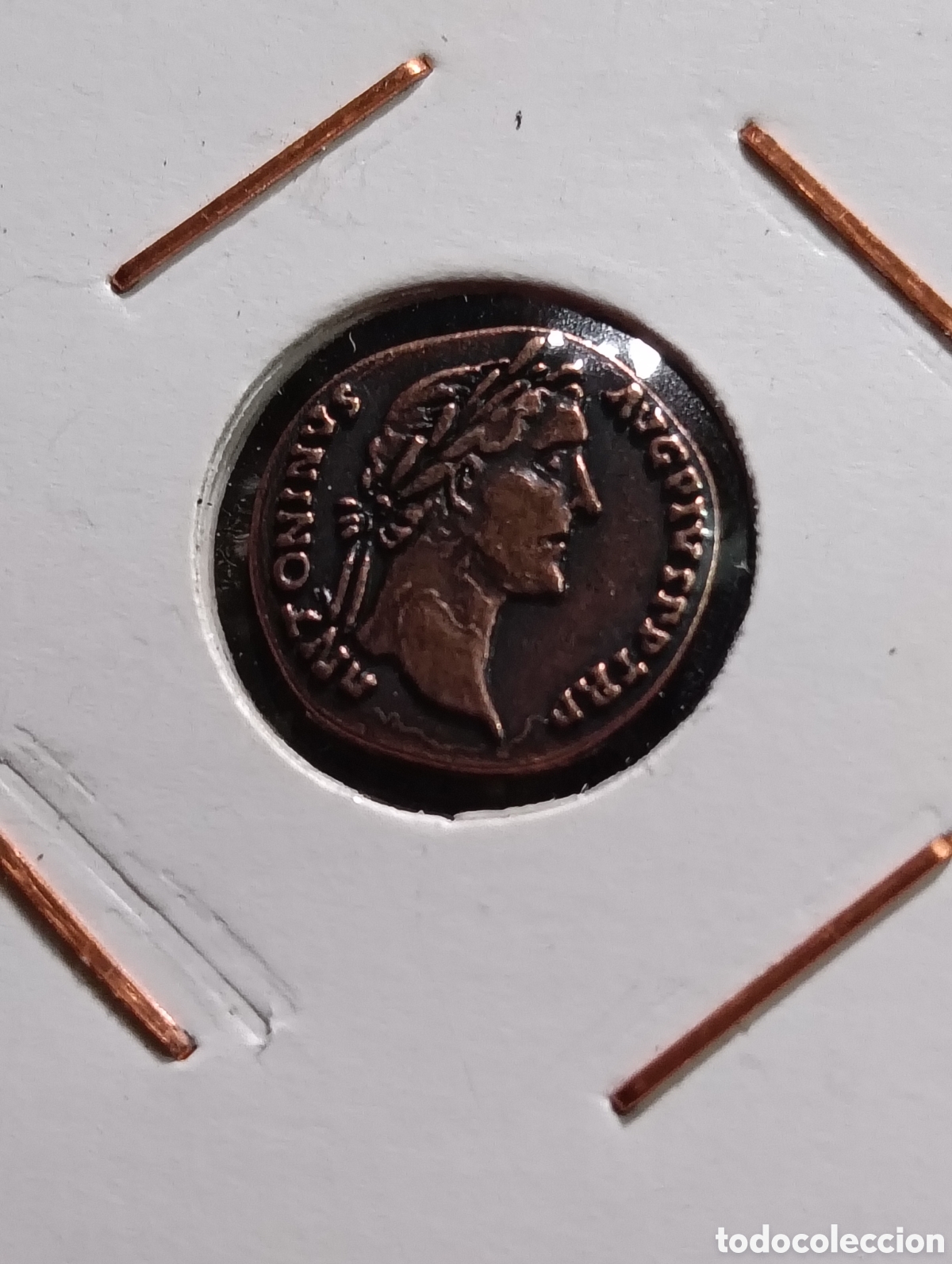 Reproducciones billetes y monedas: Moneda romana reproducci&oacute;n c 93