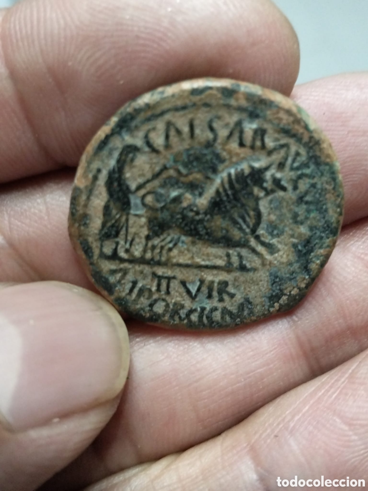 Reproducciones billetes y monedas: ***As de CAESARAUGUSTA***
