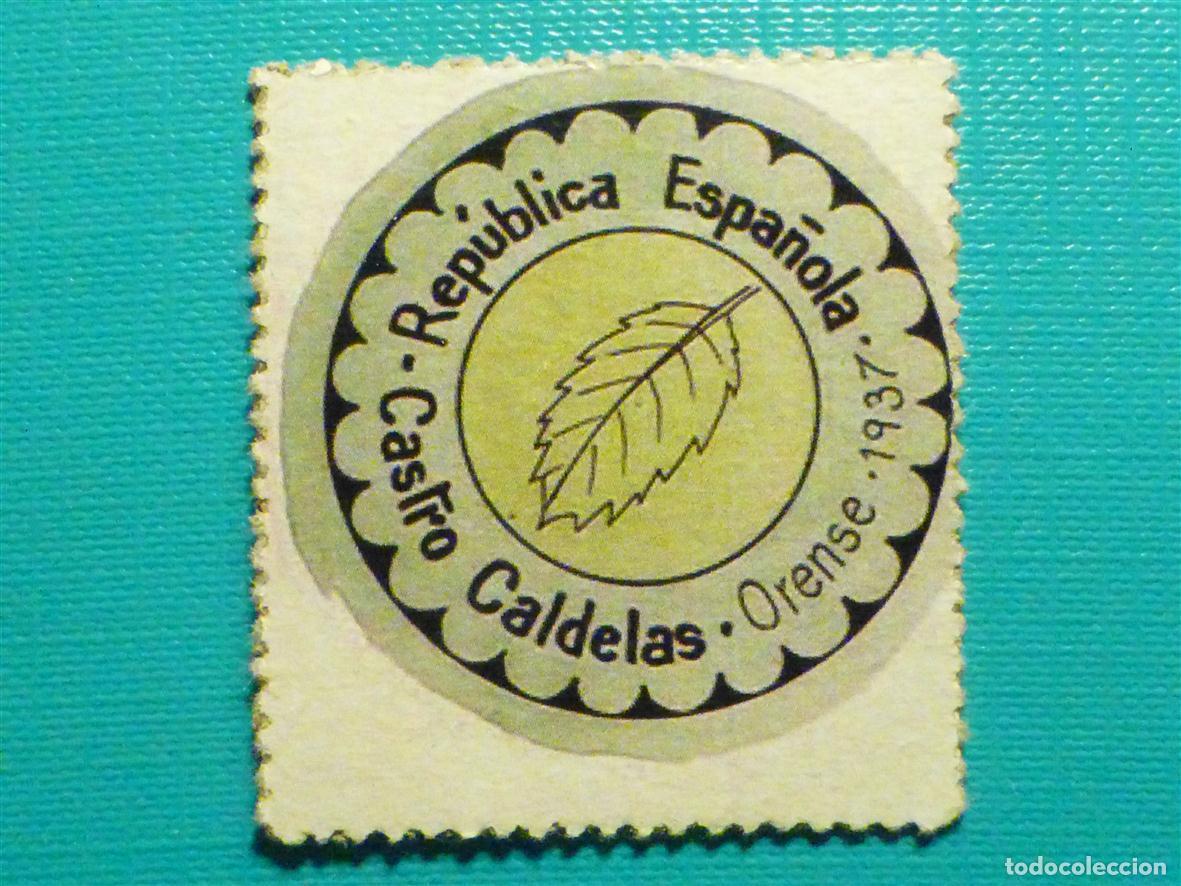 Reproducciones billetes y monedas: CART&Oacute;N MONEDA DE USO PROVISIONAL - Castro Caldelas - Orense - 60 C&eacute;ntimos
