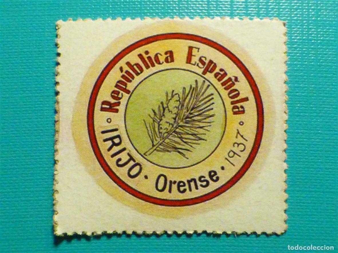Reproducciones billetes y monedas: CART&Oacute;N MONEDA DE USO PROVISIONAL - Irijo - Orense - 5 C&eacute;ntimos