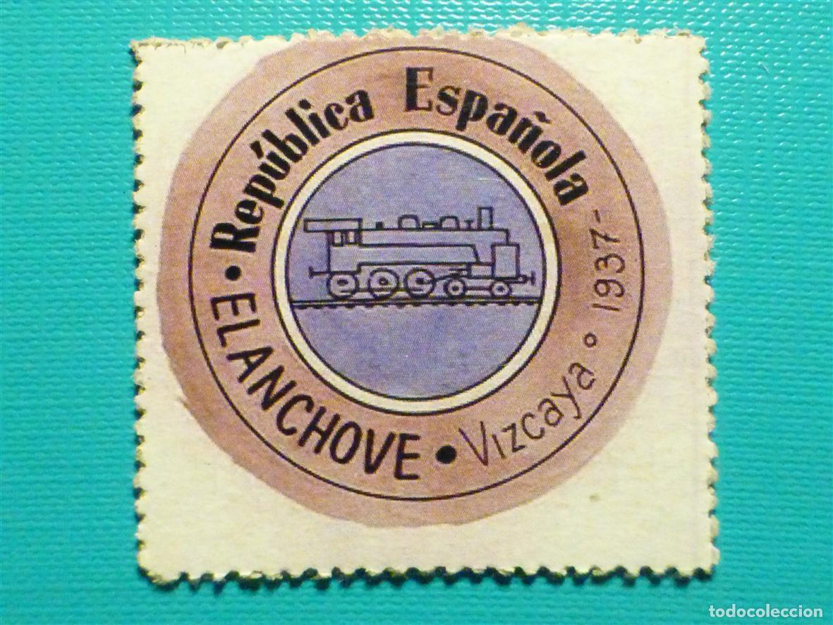 Reproducciones billetes y monedas: Cart&oacute;n Moneda de Uso Provisional - Elanchove - Vizcaya - 5 C&eacute;ntimos -