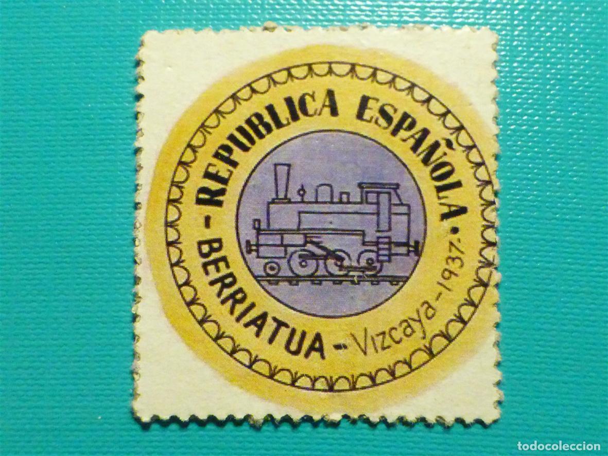 Reproducciones billetes y monedas: Cart&oacute;n Moneda de Uso Provisional - Berriatua - Vizcaya - 25 C&eacute;ntimos -