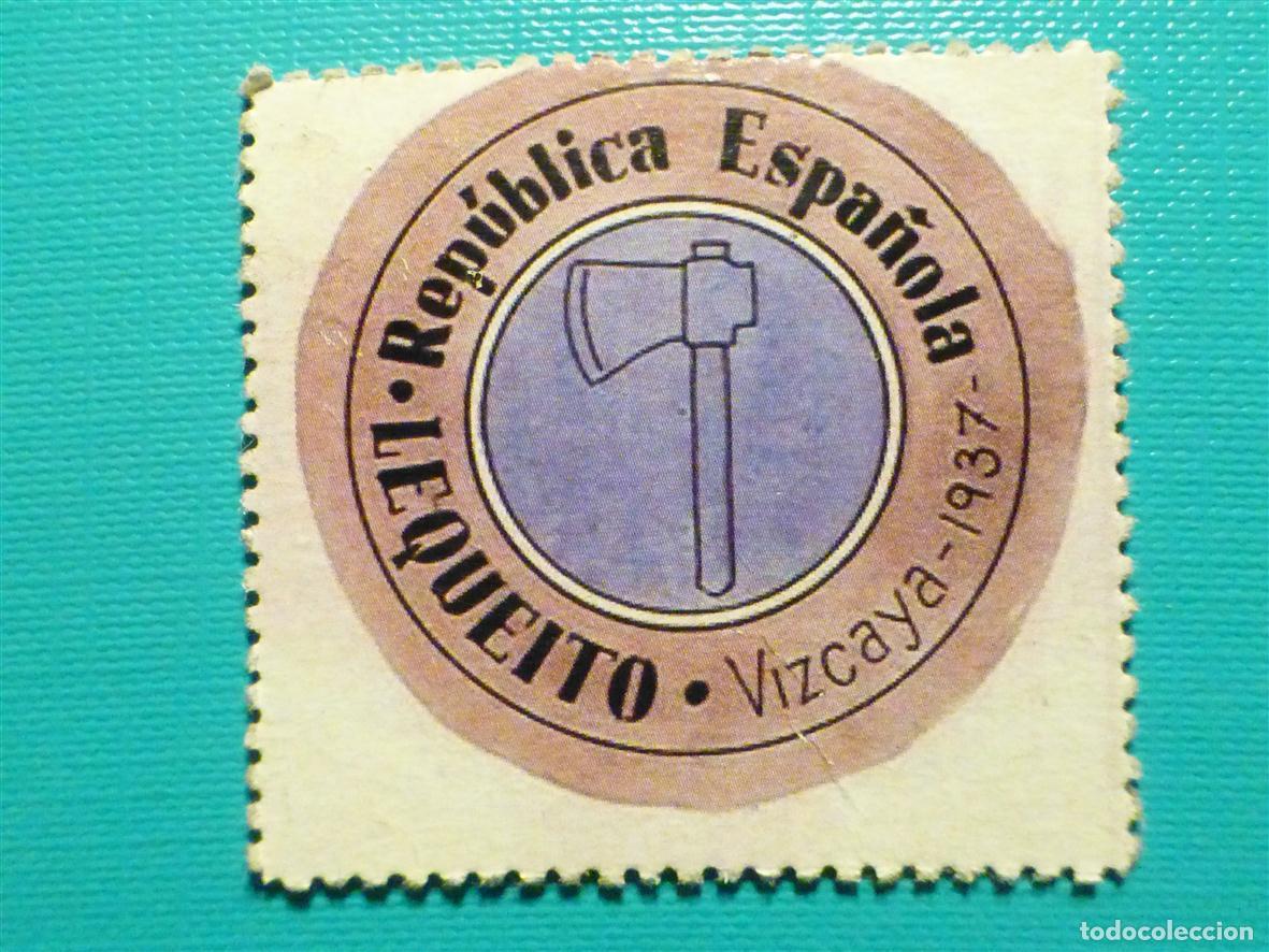 Reproducciones billetes y monedas: Cart&oacute;n Moneda de Uso Provisional - Lequeito - Vizcaya - 40 C&eacute;ntimos -
