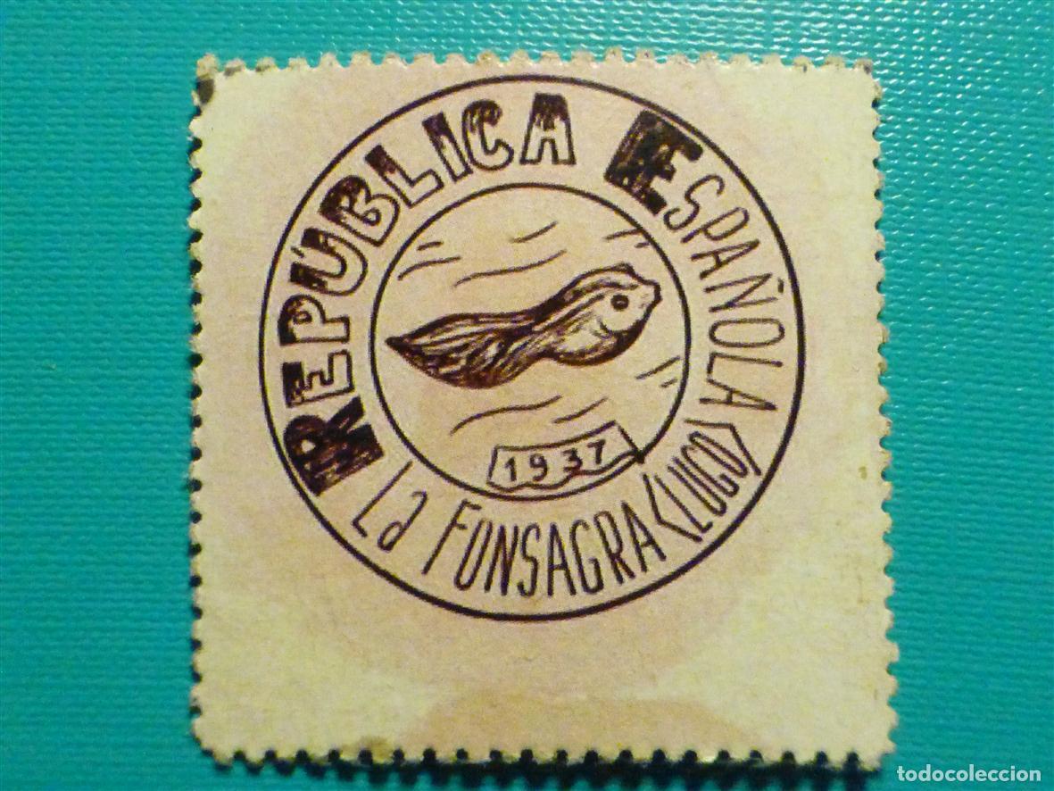 Reproducciones billetes y monedas: Cart&oacute;n Moneda de Uso Provisional - La Fonsagra - Lugo - 25 C&eacute;ntimos -