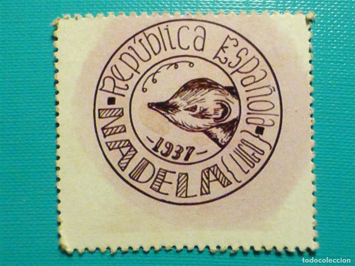 Reproducciones billetes y monedas: Cart&oacute;n Moneda de Uso Provisional - Nadela - Lugo - 10 C&eacute;ntimos -