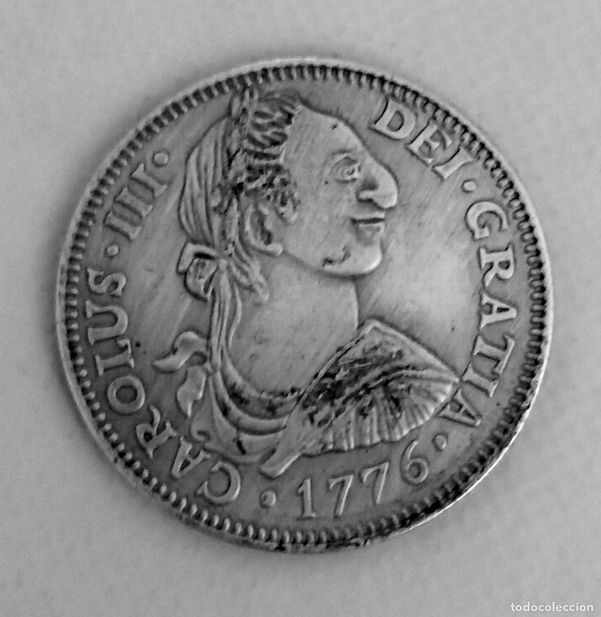 Reproducciones billetes y monedas: CAROLUS III - 1776 - DEI GRATIA - 20 REALES - R&Eacute;PLICA