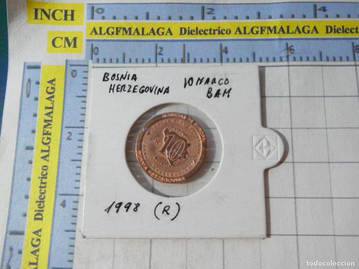 Reproducciones billetes y monedas: MONEDA FACS&Iacute;MIL REPRODUCCI&Oacute;N. BOSNIA HERZEGOVINA 1998 10 MARCO. EN BLISTER