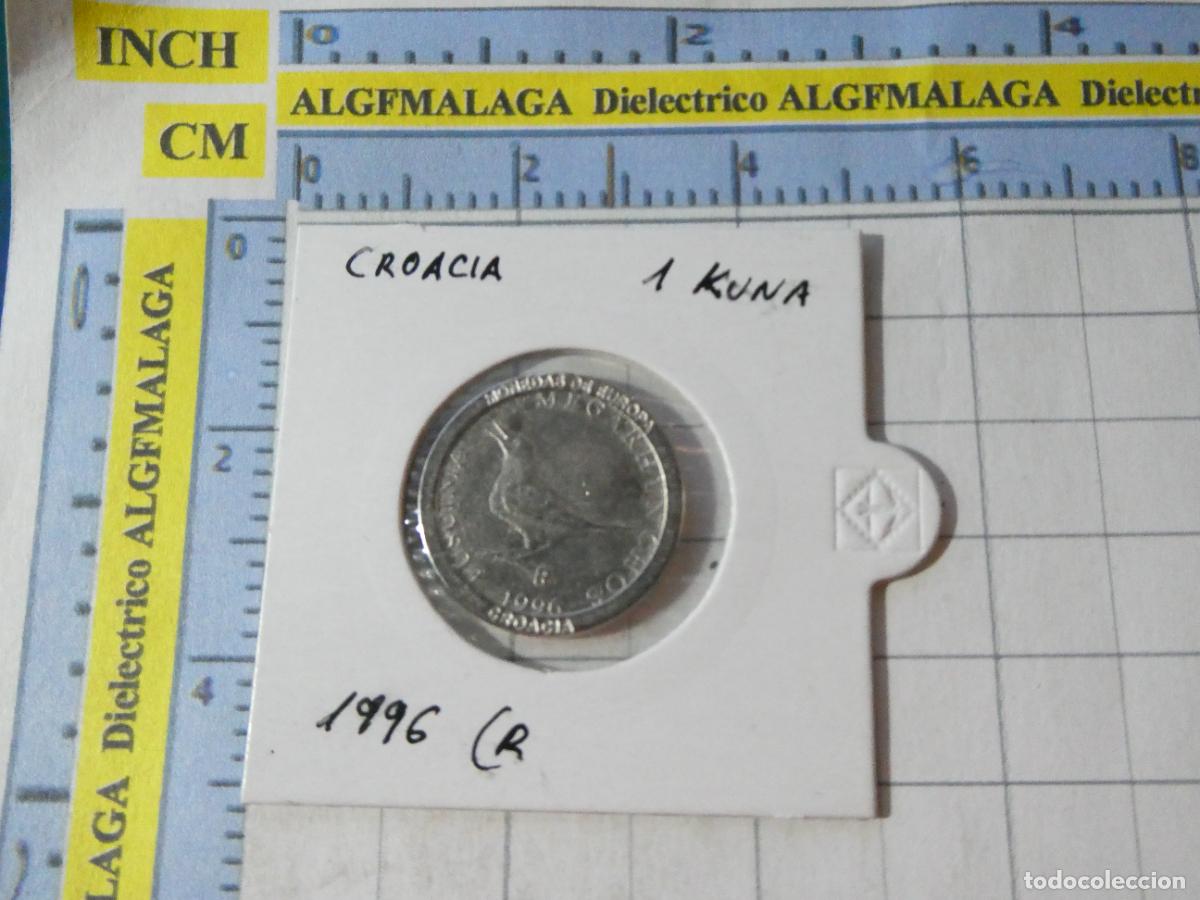 Reproducciones billetes y monedas: MONEDA FACS&Iacute;MIL REPRODUCCI&Oacute;N. CROACIA 1 KUNA 1996. EN BLISTER