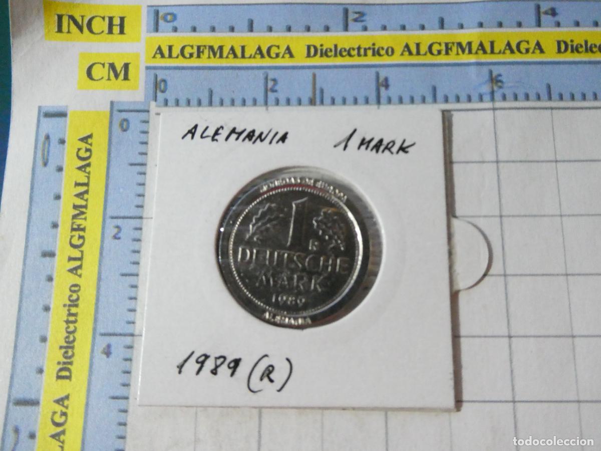 Reproducciones billetes y monedas: MONEDA FACS&Iacute;MIL REPRODUCCI&Oacute;N. ALEMANIA 1 MARCO 1989. EN BLISTER