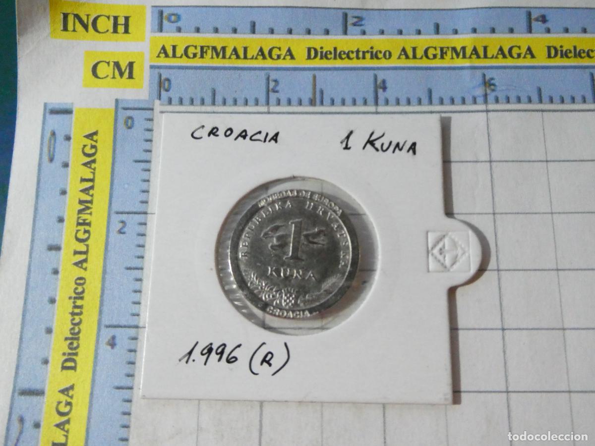 Reproducciones billetes y monedas: MONEDA FACS&Iacute;MIL REPRODUCCI&Oacute;N. CROACIA 1 KUNA 1996. EN BLISTER