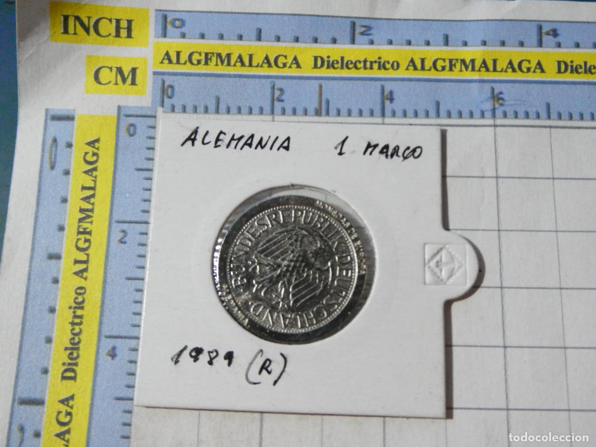 Reproducciones billetes y monedas: MONEDA FACS&Iacute;MIL REPRODUCCI&Oacute;N. ALEMANIA 1 MARCO 1989. EN BLISTER