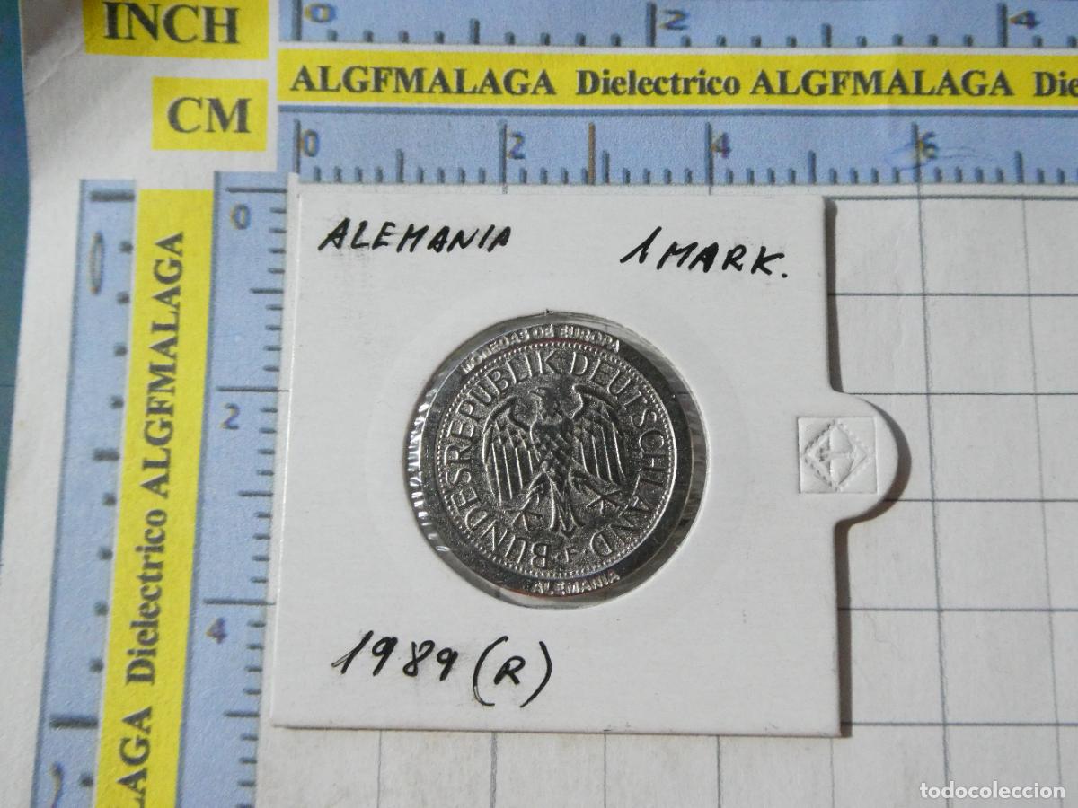 Reproducciones billetes y monedas: MONEDA FACS&Iacute;MIL REPRODUCCI&Oacute;N. ALEMANIA 1 MARCO 1989. EN BLISTER